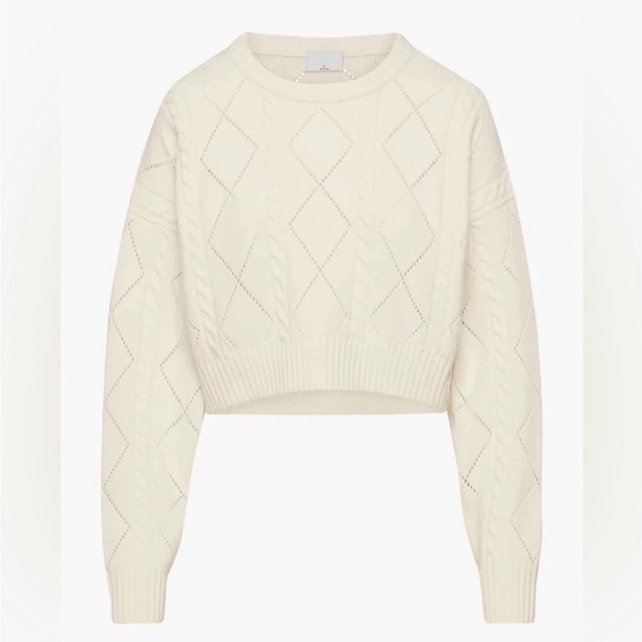 Aritzia Peggy Cropped Sweater - Picture 3 of 5